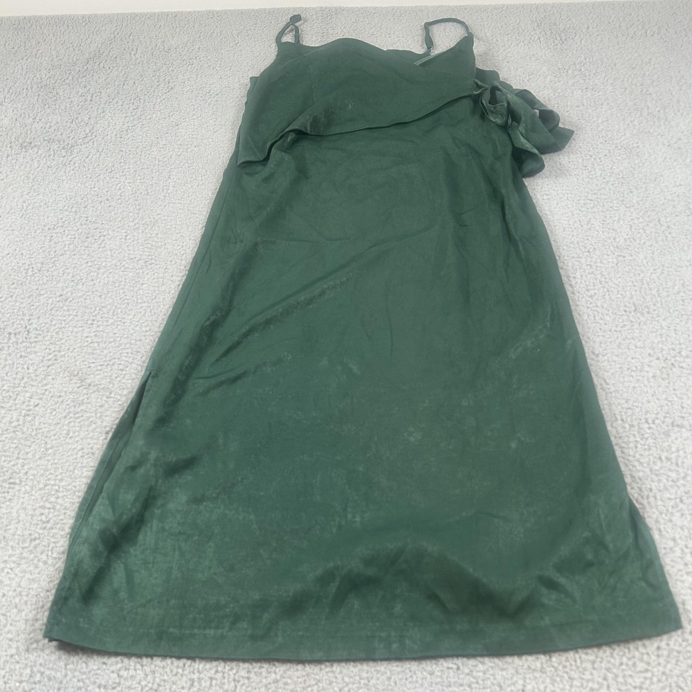 Lulu's Forest Green Midi Slip Dress